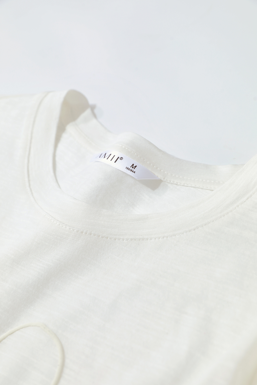 Crew Neck Printed Cotton T-shirt