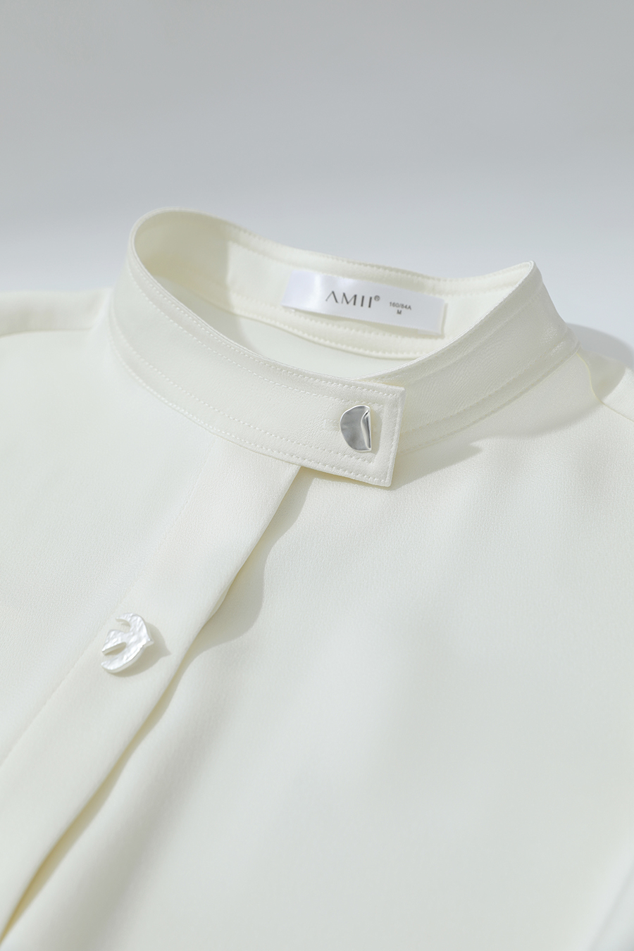 Matte Satin Chiffon Blouse