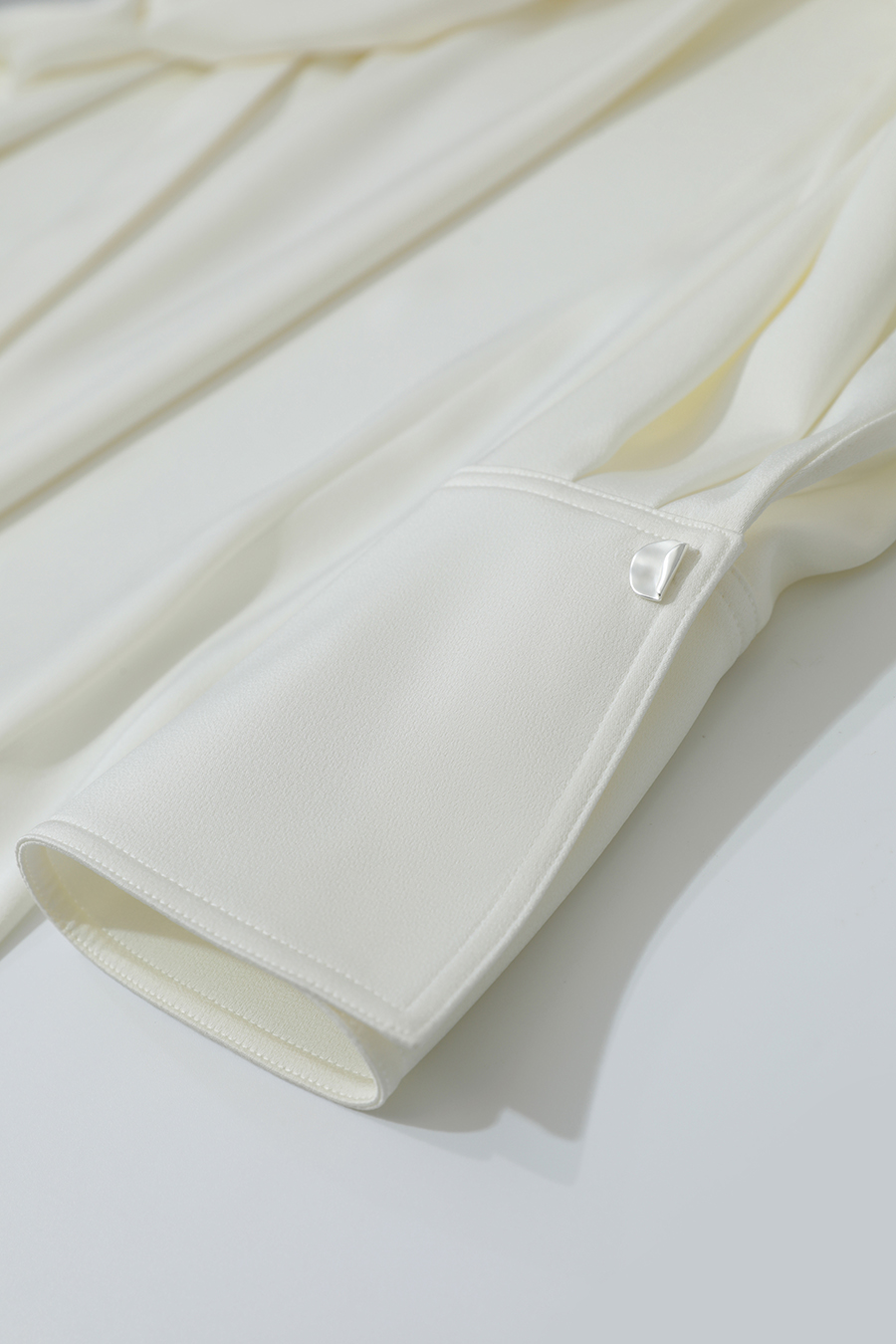 Matte Satin Chiffon Blouse