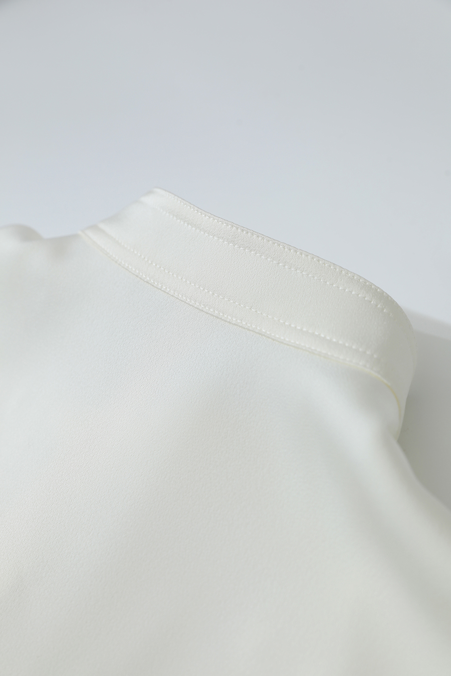 Matte Satin Chiffon Blouse