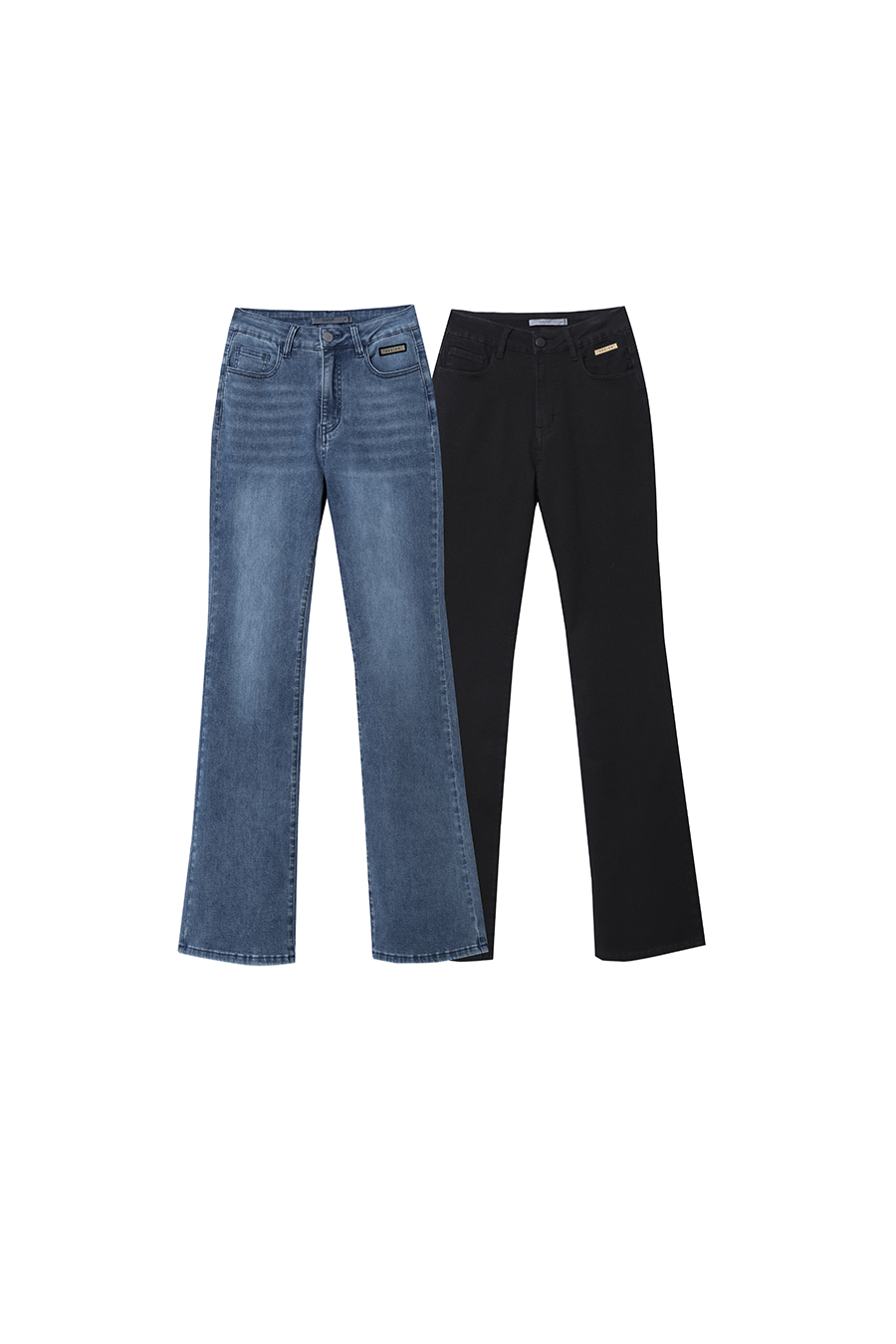 Slim Fit Flared Jeans