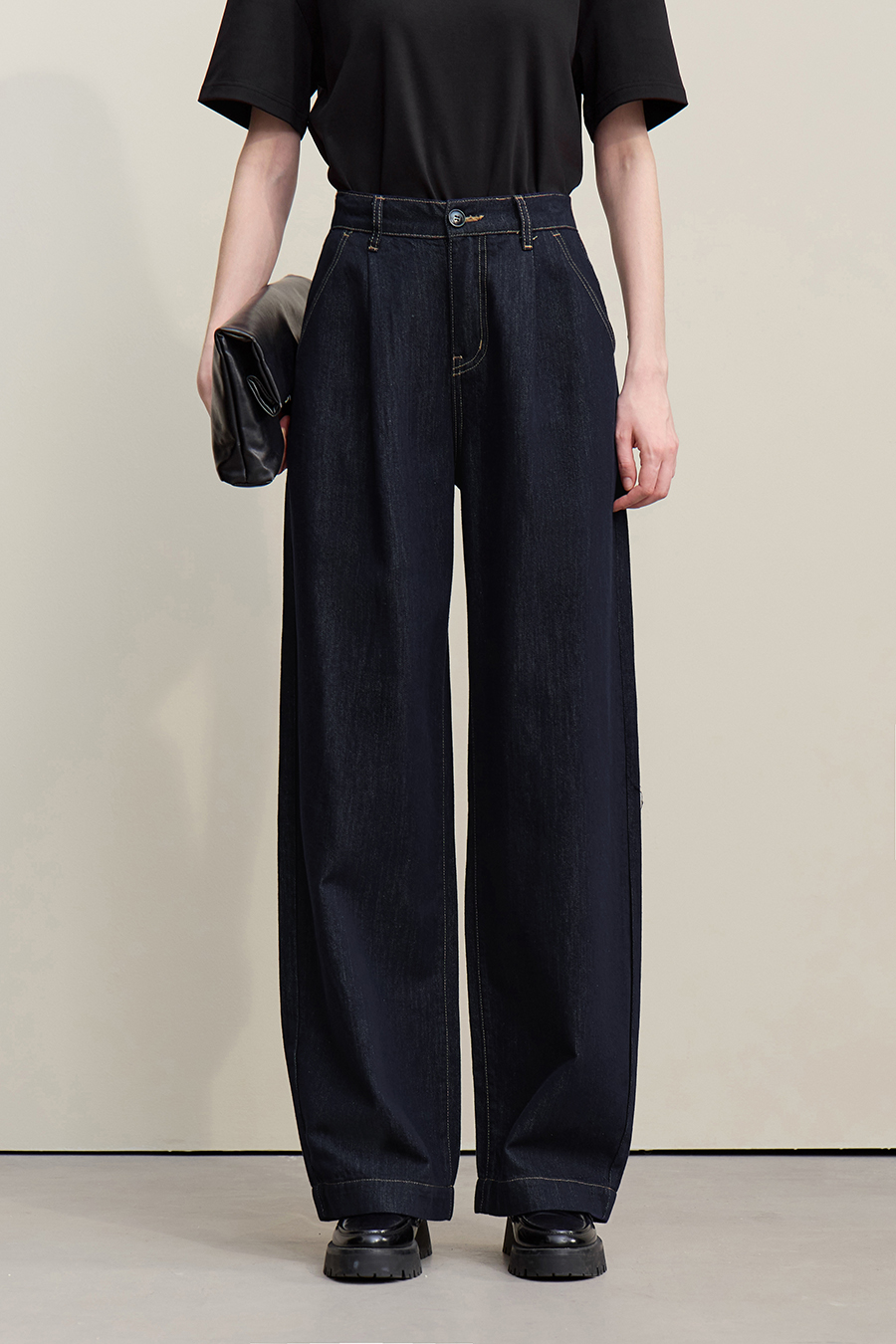 Linen Cotton Lyocell Jeans|AMII