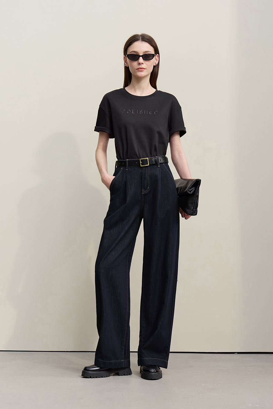 Linen Cotton Lyocell Jeans|AMII