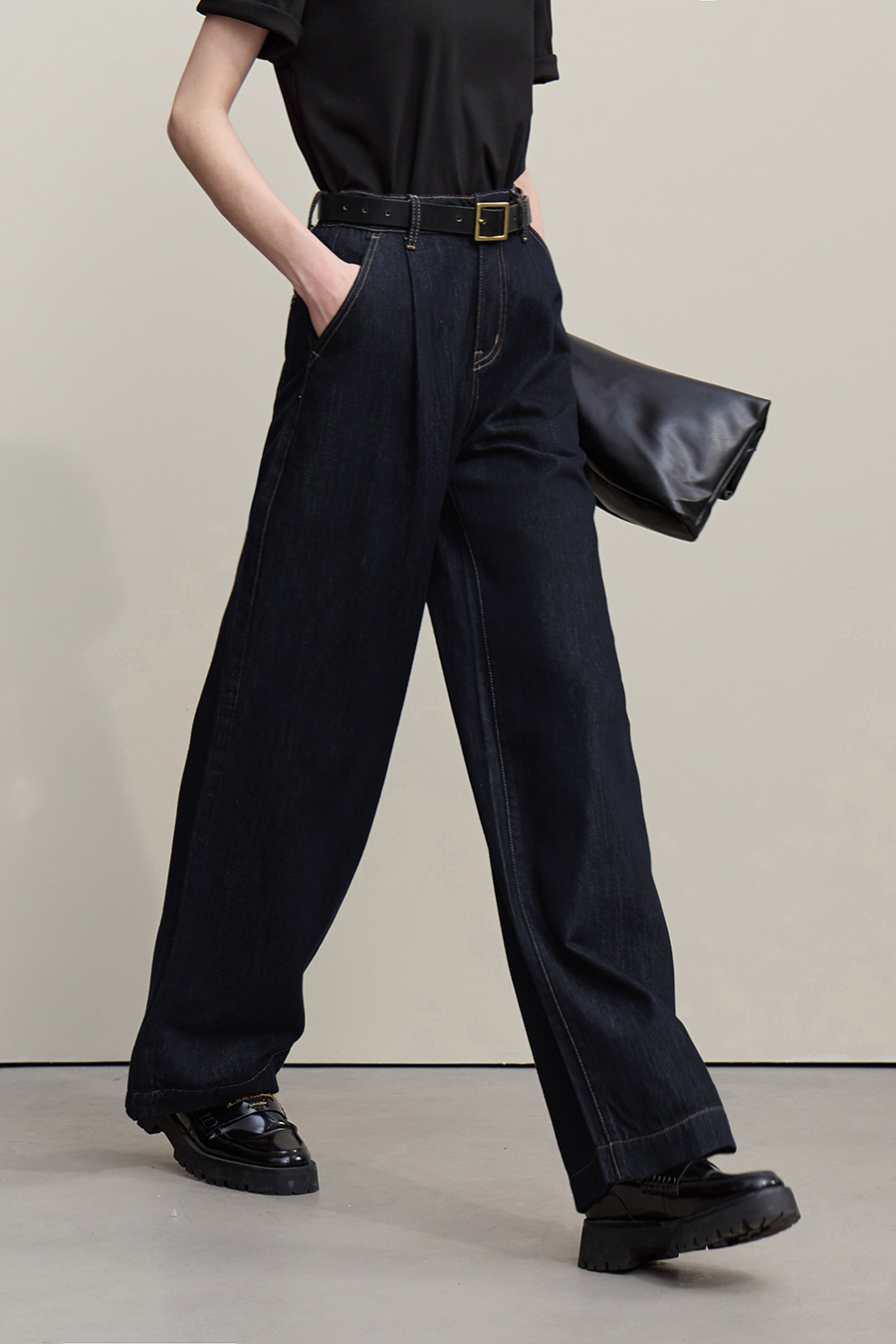Linen Cotton Lyocell Jeans|AMII