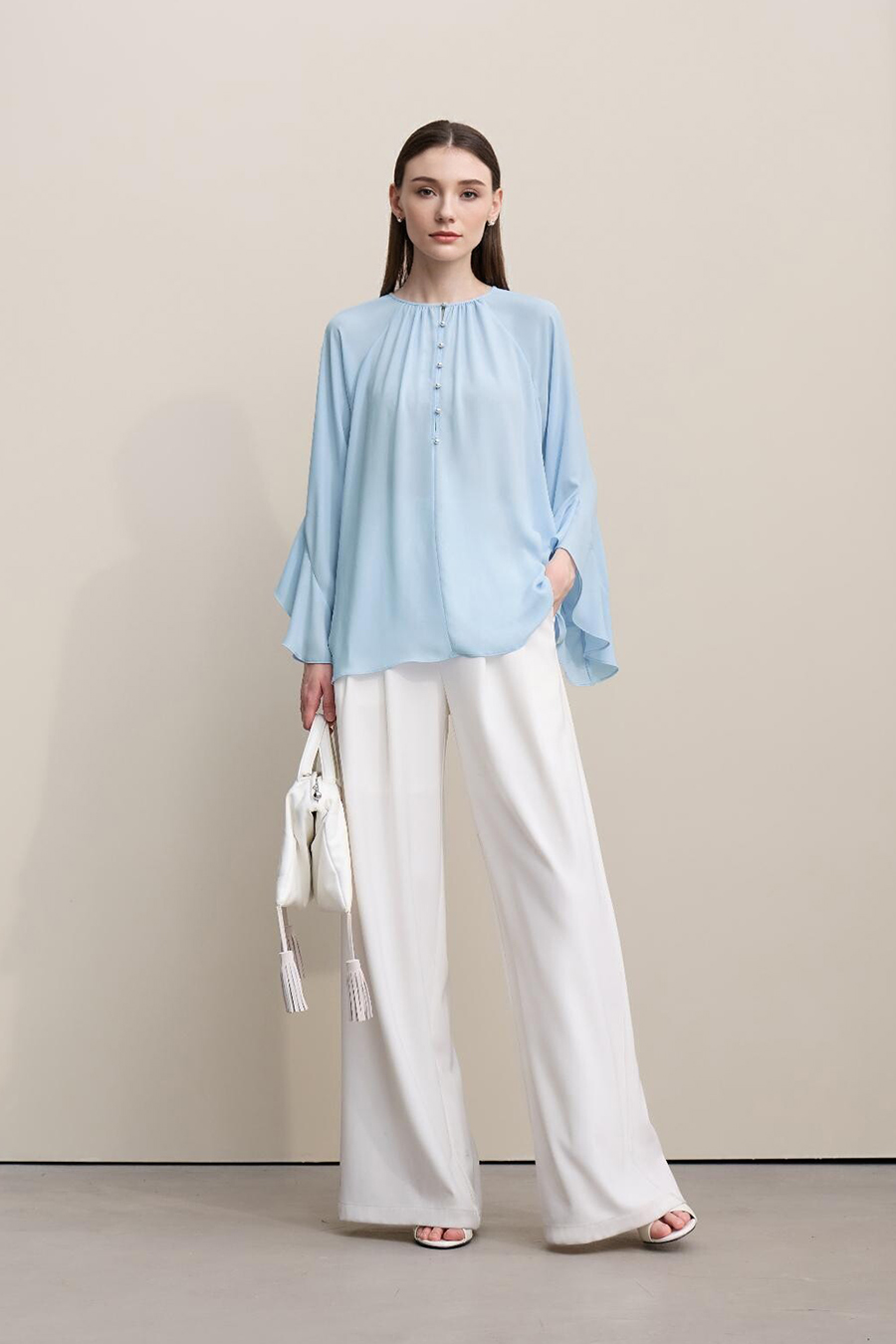 Reversible Chiffon Top