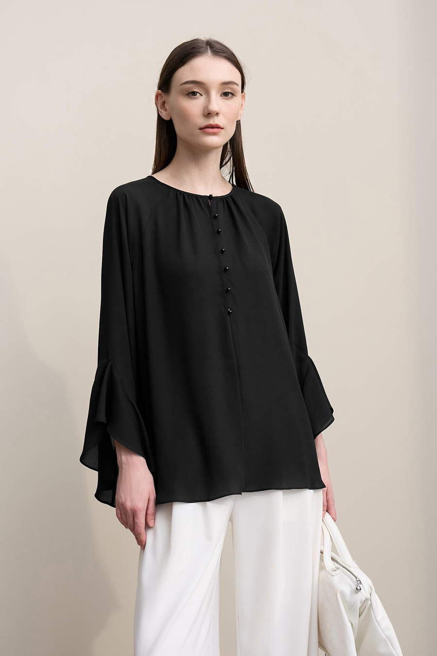 Reversible Chiffon Top