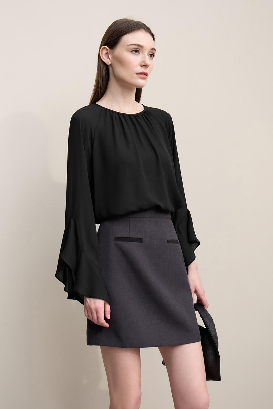 Reversible Chiffon Top