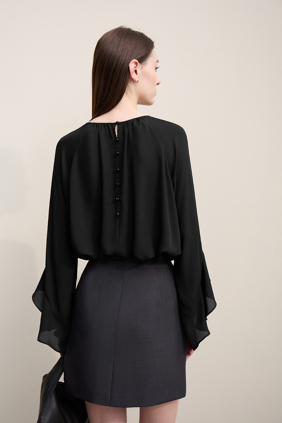 Reversible Chiffon Top