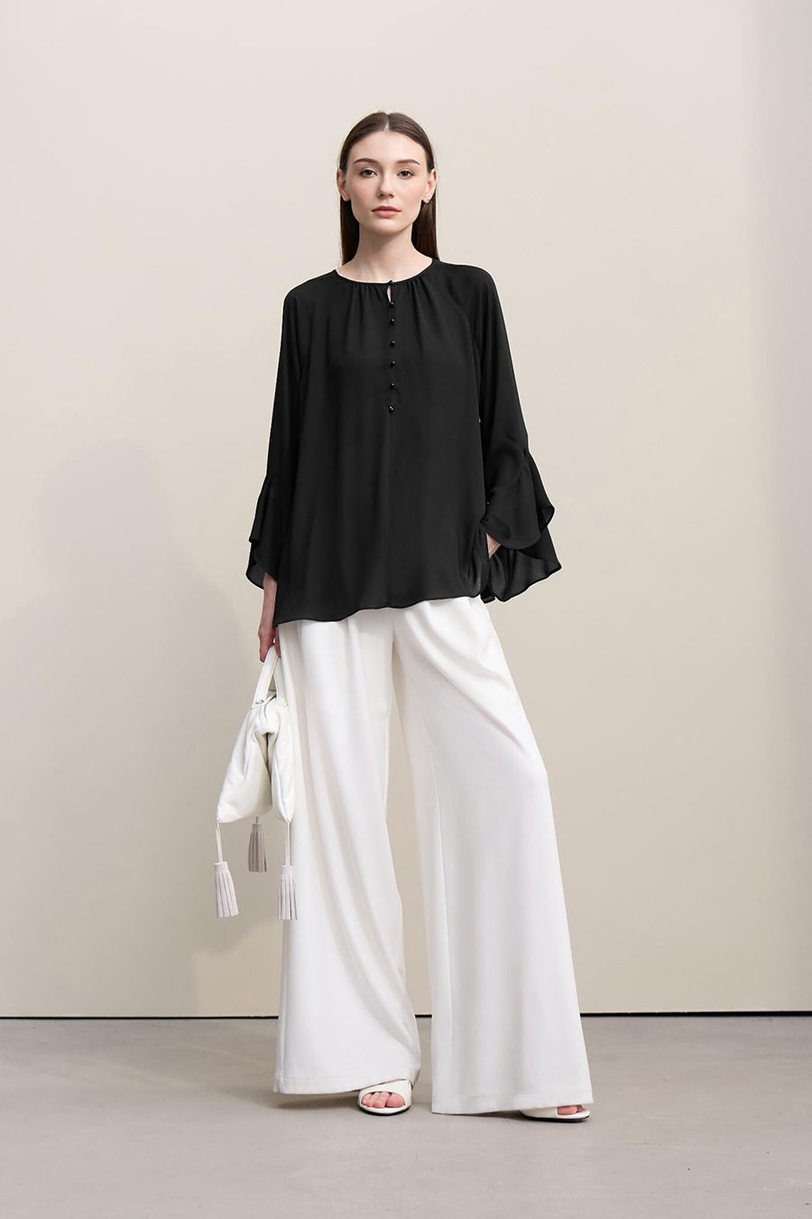 Reversible Chiffon Top