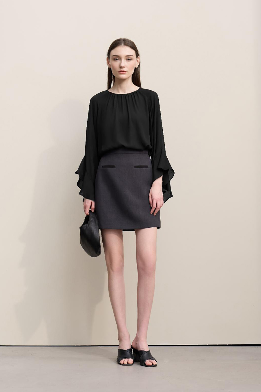 Reversible Chiffon Top