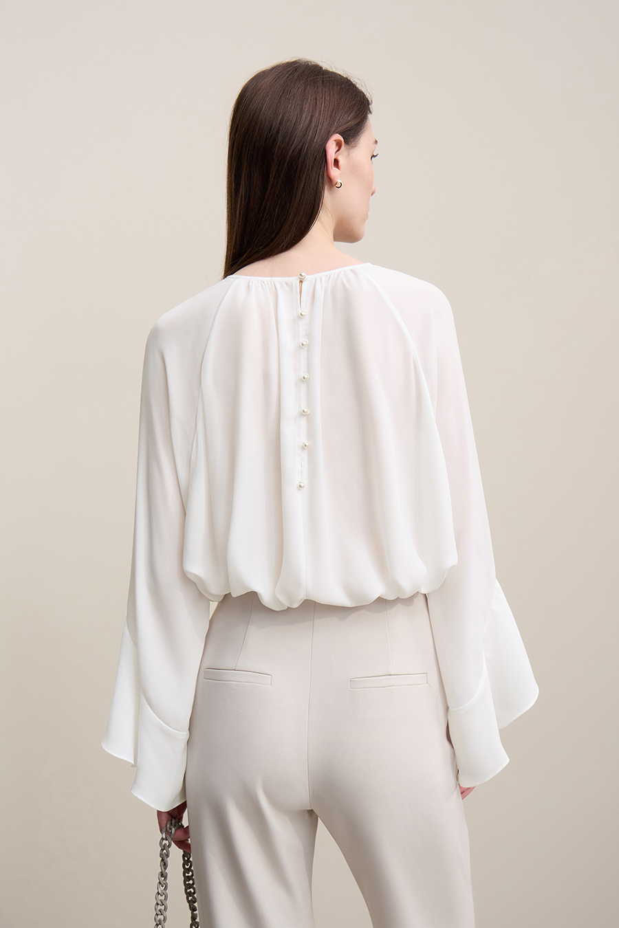 Reversible Chiffon Top