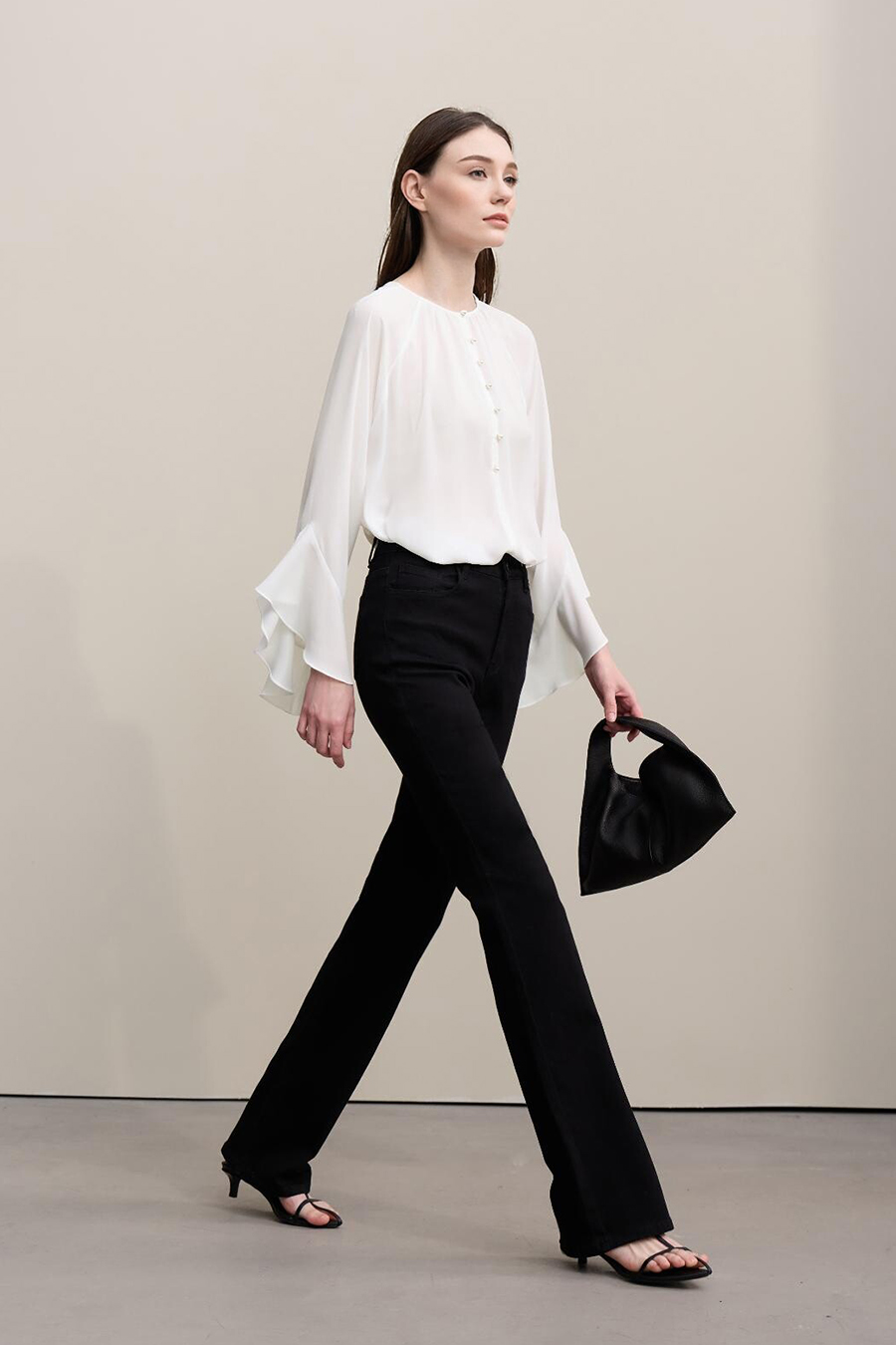 Reversible Chiffon Top