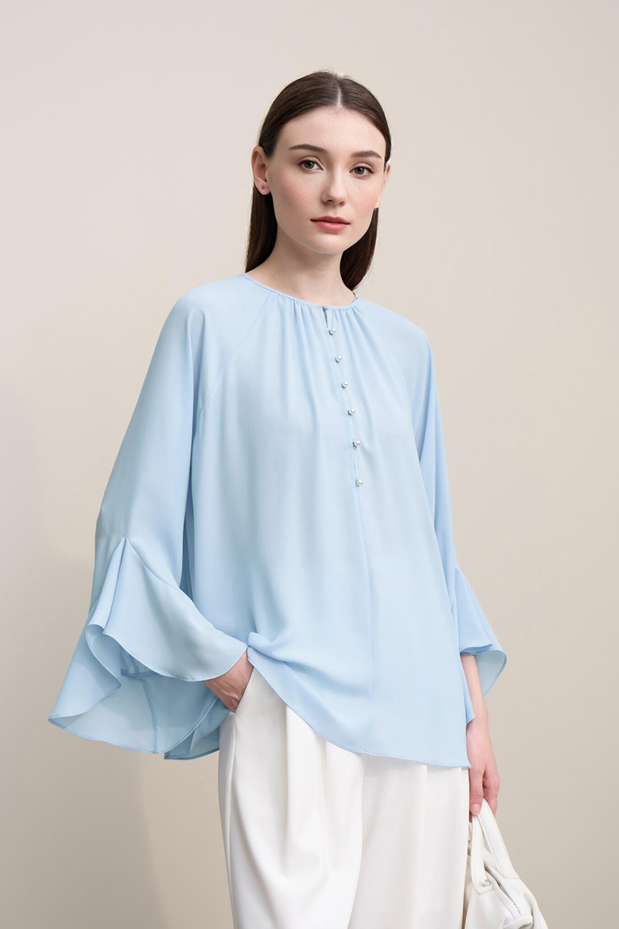 Reversible Chiffon Top