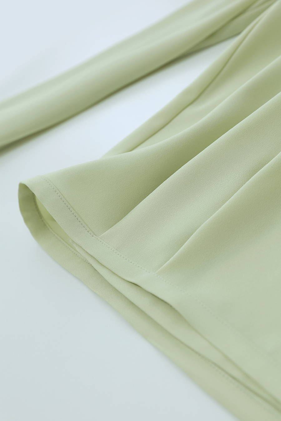 Asymmetric Neck Chiffon Top