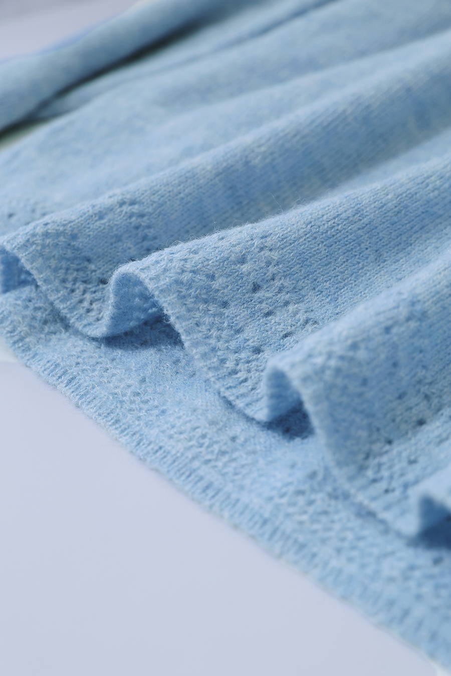 Elegant Cutout Mock Neck Knit Top