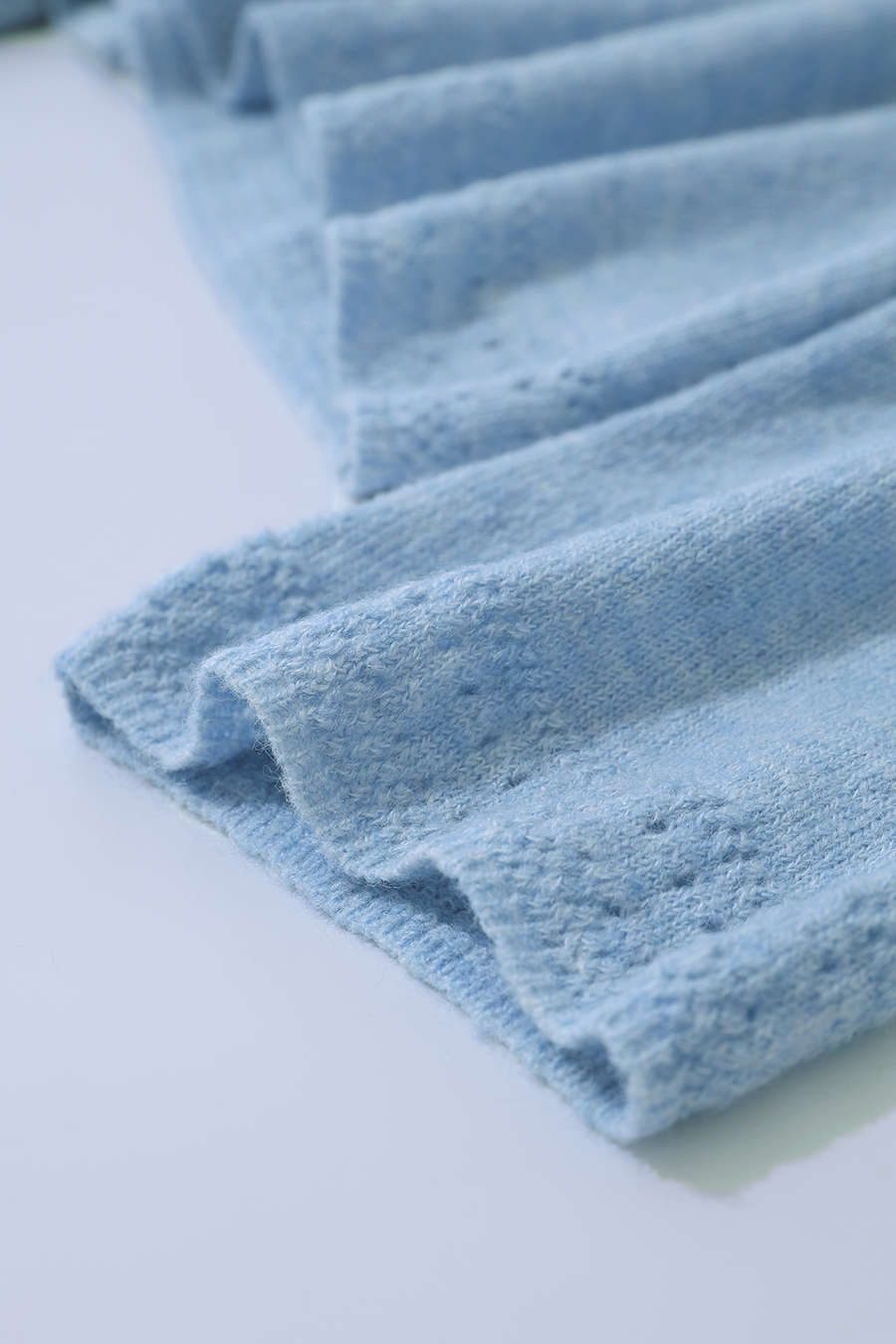 Elegant Cutout Mock Neck Knit Top