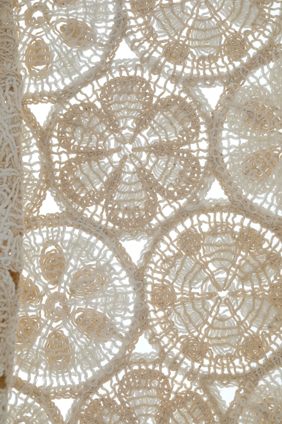 Crochet Lace Cropped Cardigan