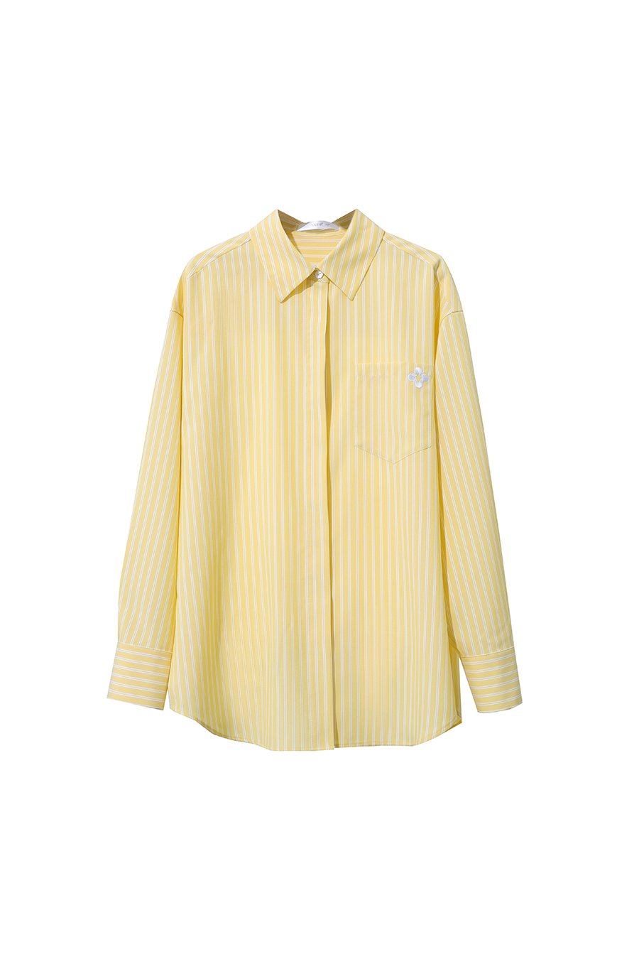 Lapel Striped Shirt