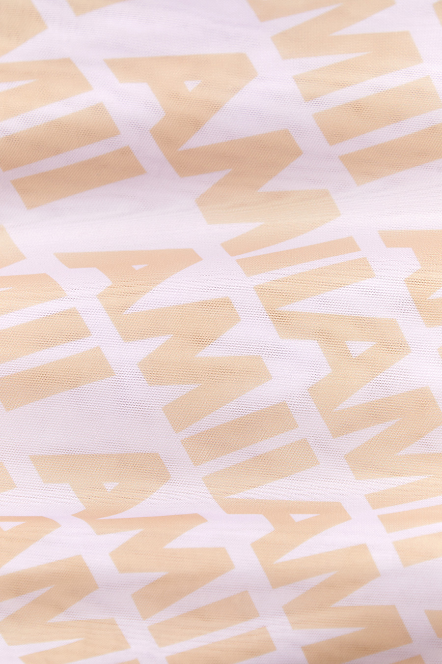 Half Turtleneck Mesh T-Shirt