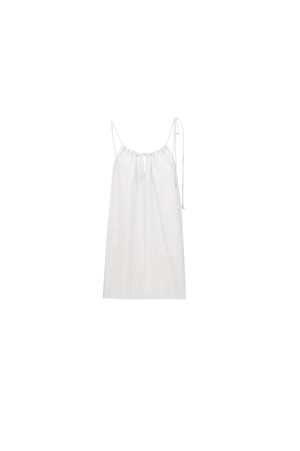 Tie Jacquard Camisole Top