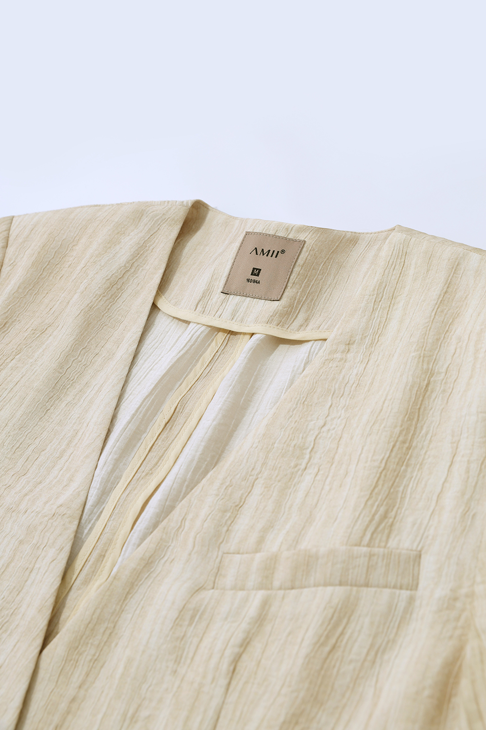 V-neck Short Sleeve Tie-dye Blazer