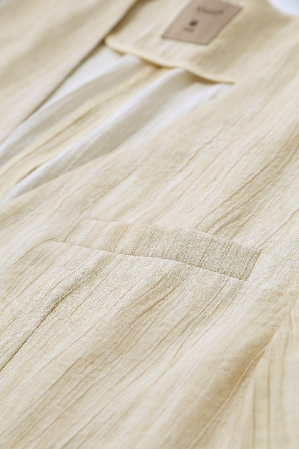 V-neck Short Sleeve Tie-dye Blazer