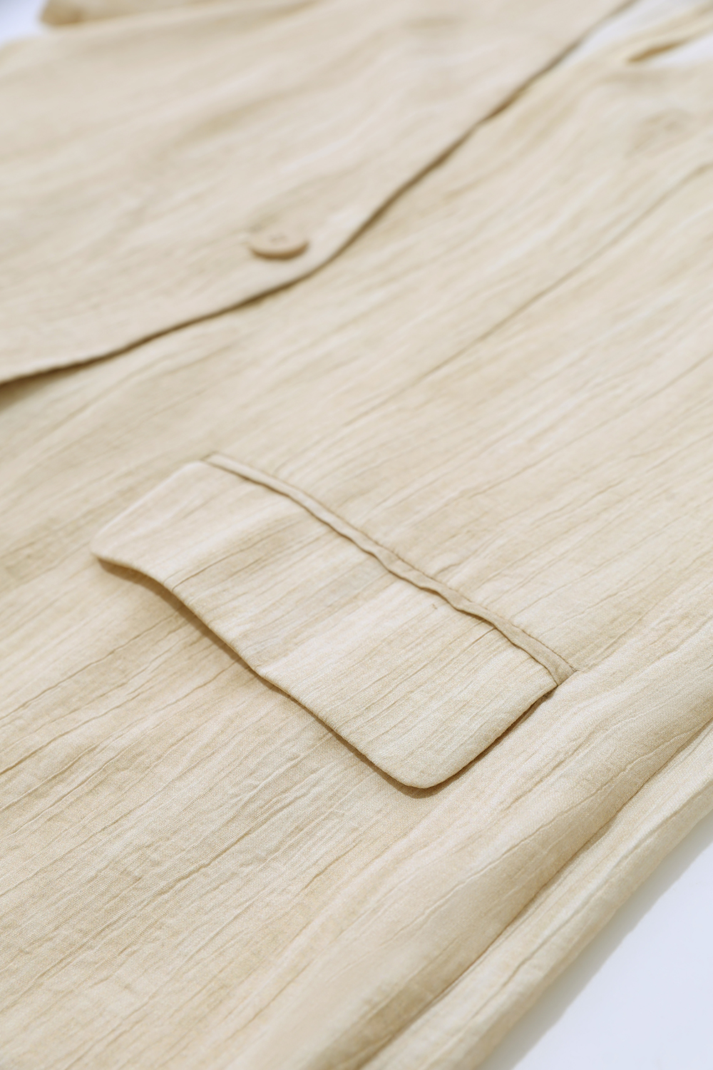 V-neck Short Sleeve Tie-dye Blazer