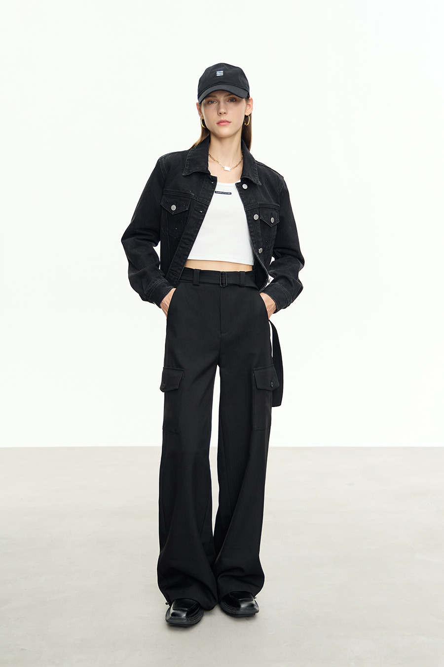 Woven Label Decor Camisole|AMII