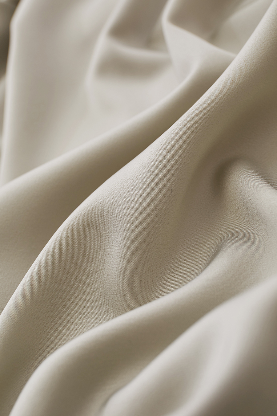 Satin Shirt with Geometric Buttons|AMII
