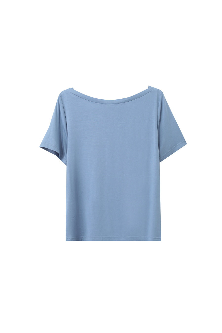 Off-the-shoulder Short Sleeve T-shirt|AMII