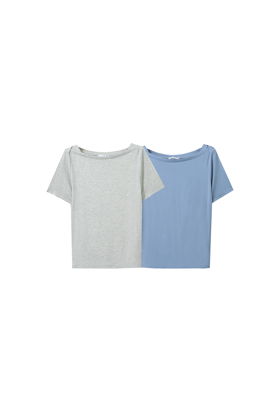 Off-the-shoulder Short Sleeve T-shirt|AMII