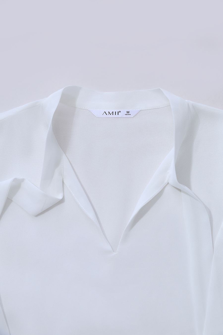 Flare Sleeve Tie Chiffon Blouse