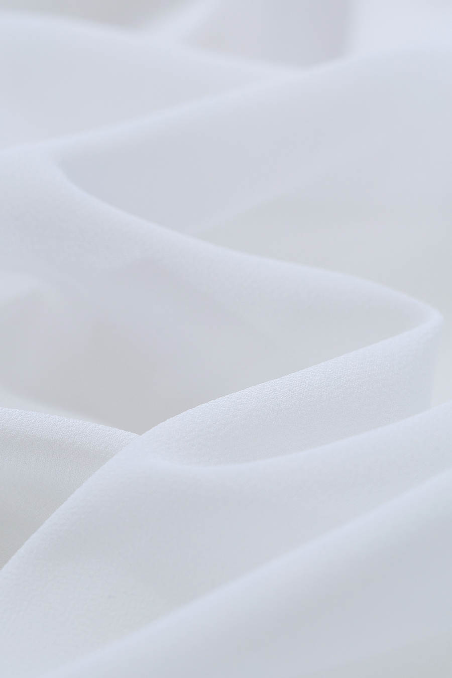 Flare Sleeve Tie Chiffon Blouse