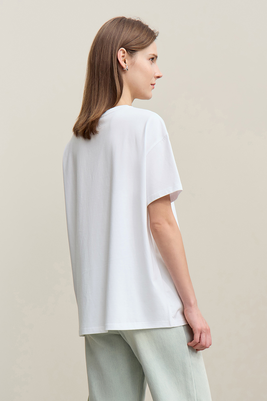 Heart Print Short Sleeve T-shirt