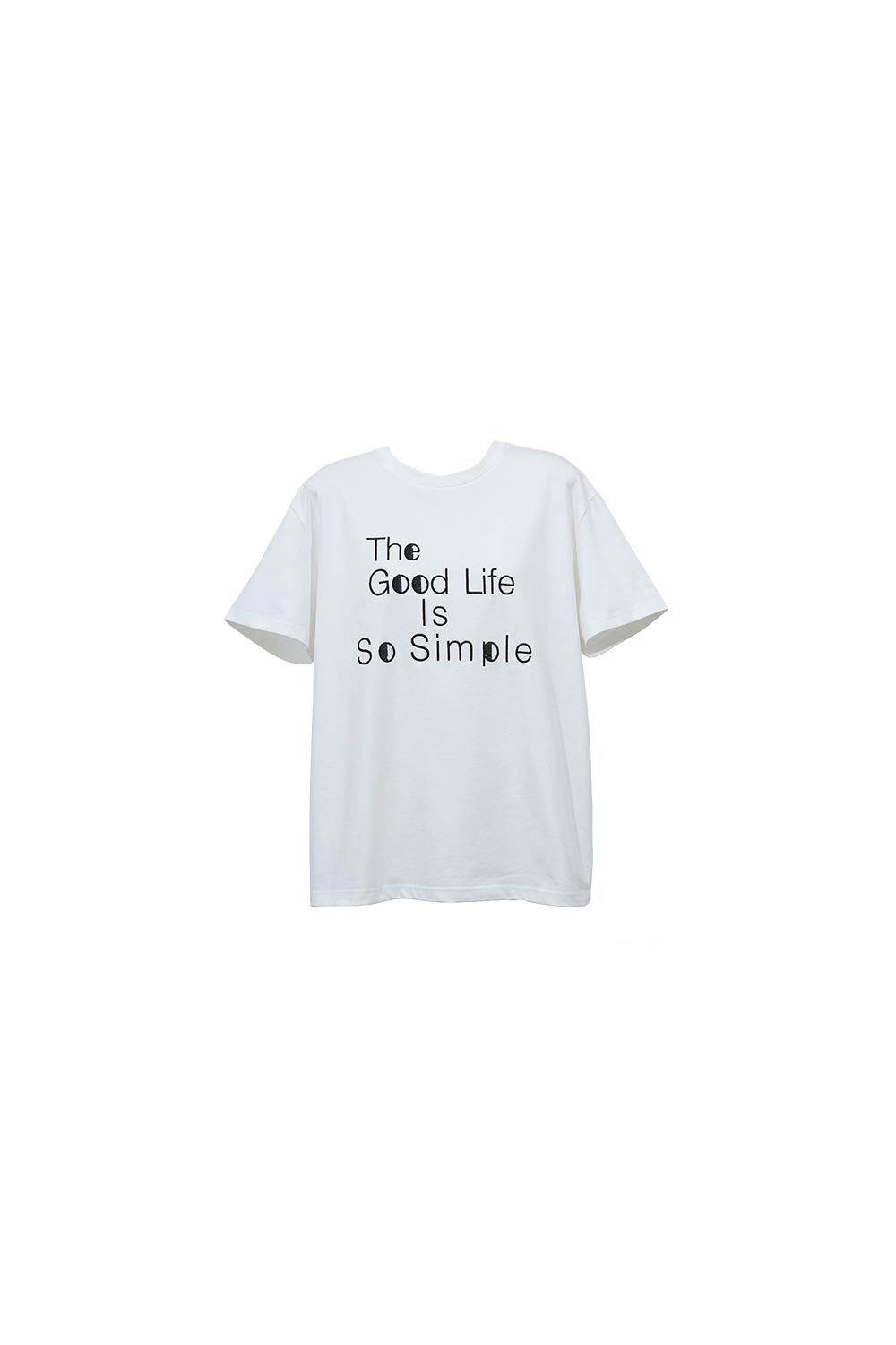 Letter Sequin Embroidery T-shirt