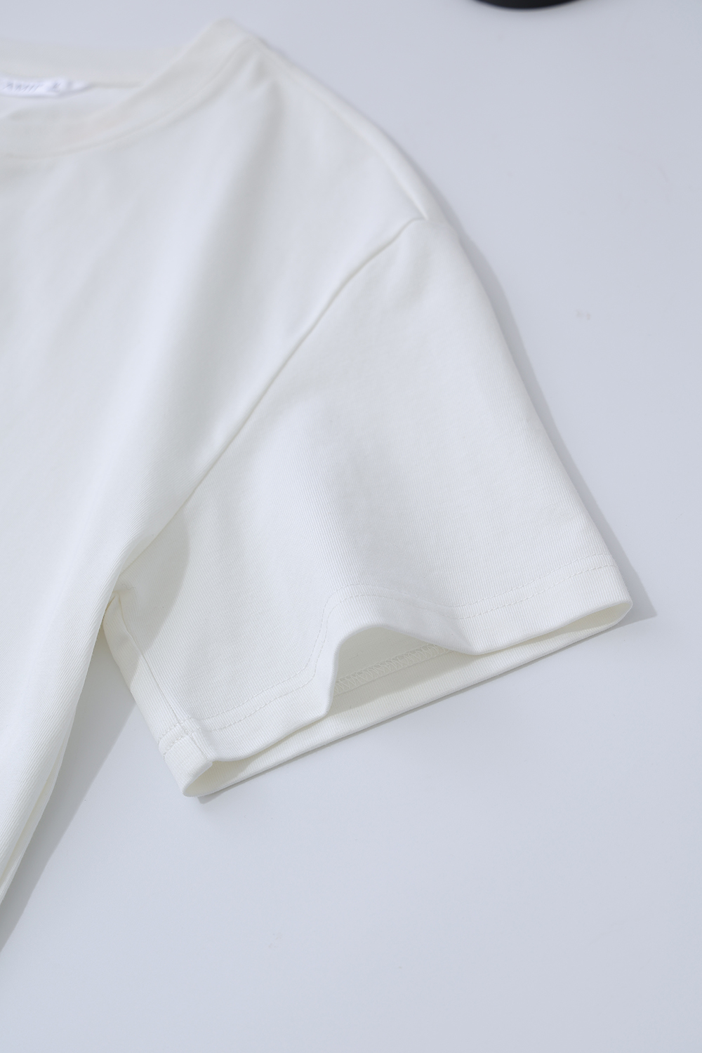 Letter Sequin Embroidery T-shirt