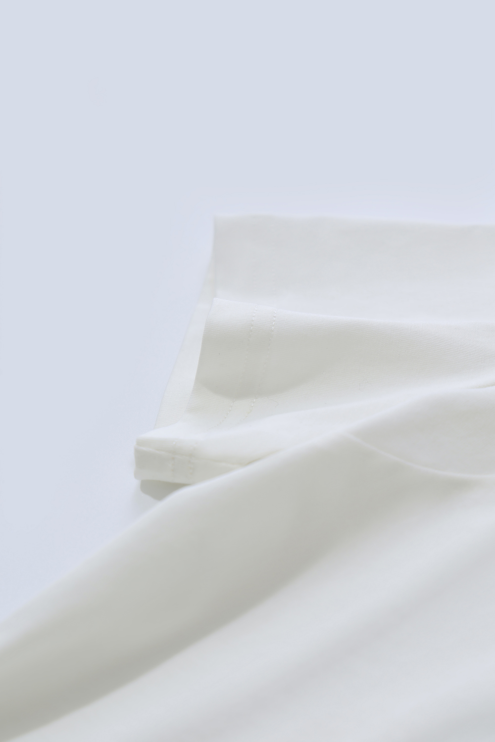 Lapel Frog Button Cotton Stretch T-shirt