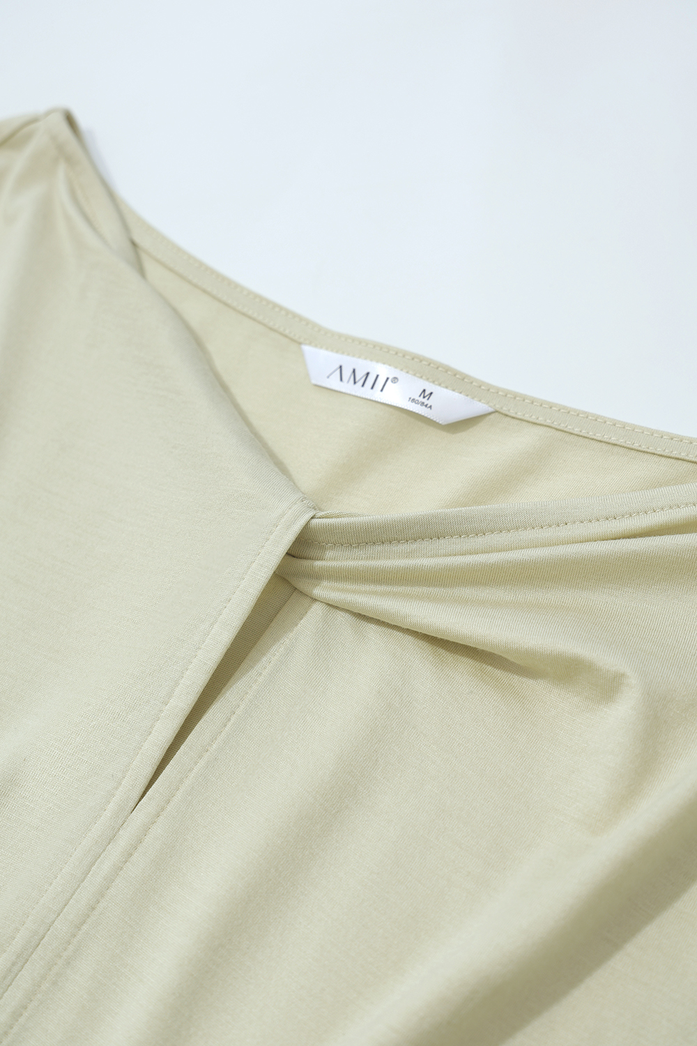 Silk Lyocell Cotton T-Shirt|AMII