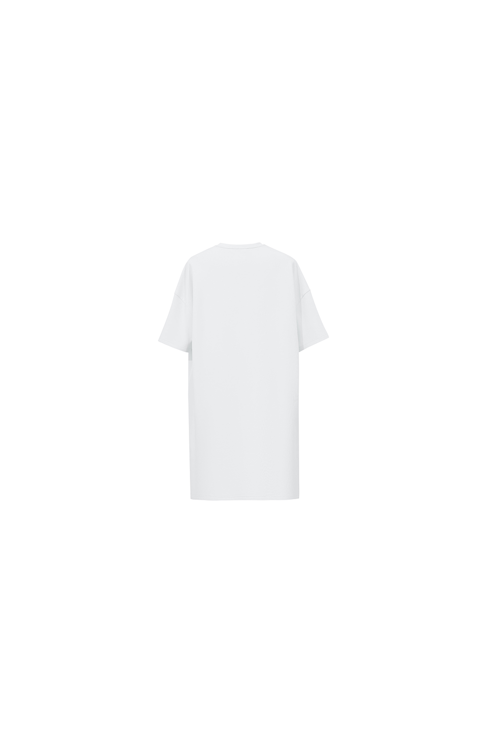 Contrast Fabric Air Layer Dress