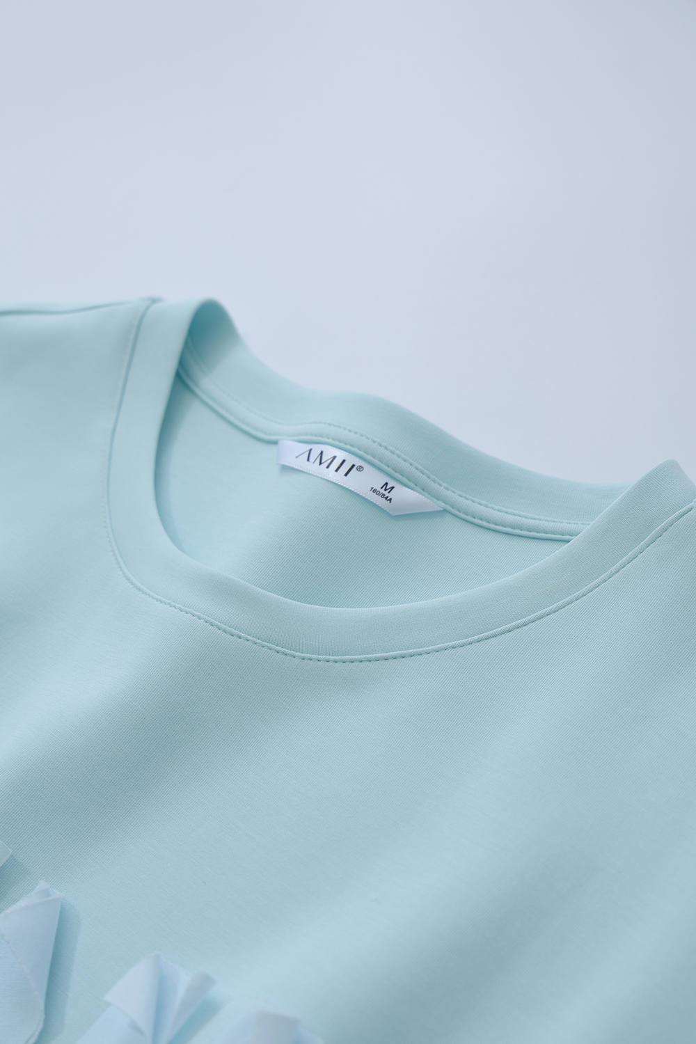 Contrast Fabric Air Layer Dress