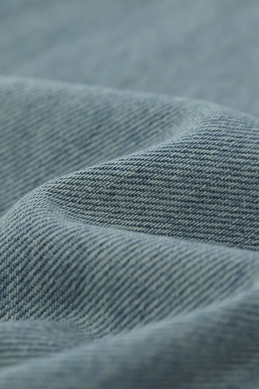 Cotton Flare Denim Trousers|AMII