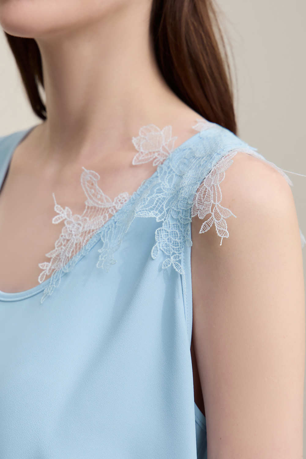 Lace Spliced Camisole