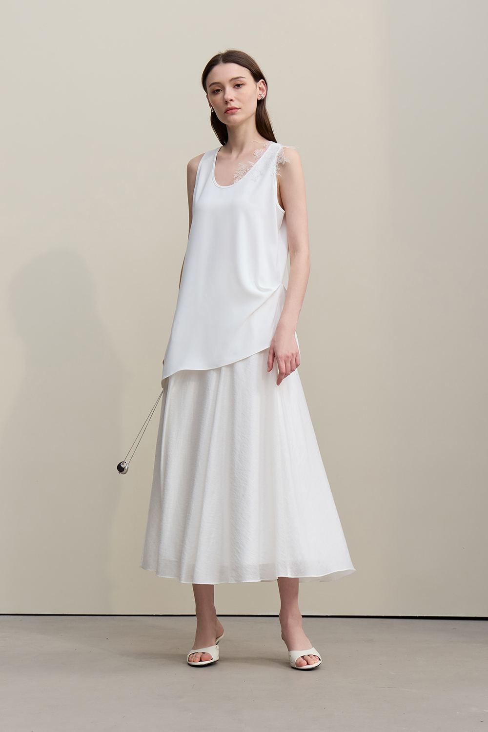 Lace Spliced Camisole