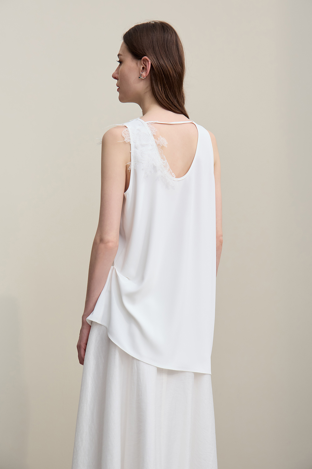 Lace Spliced Camisole
