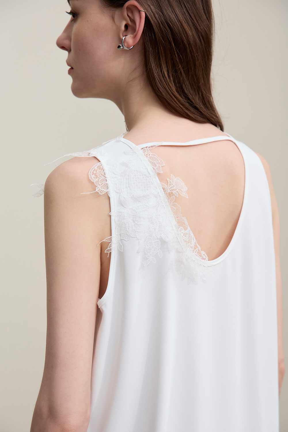 Lace Spliced Camisole