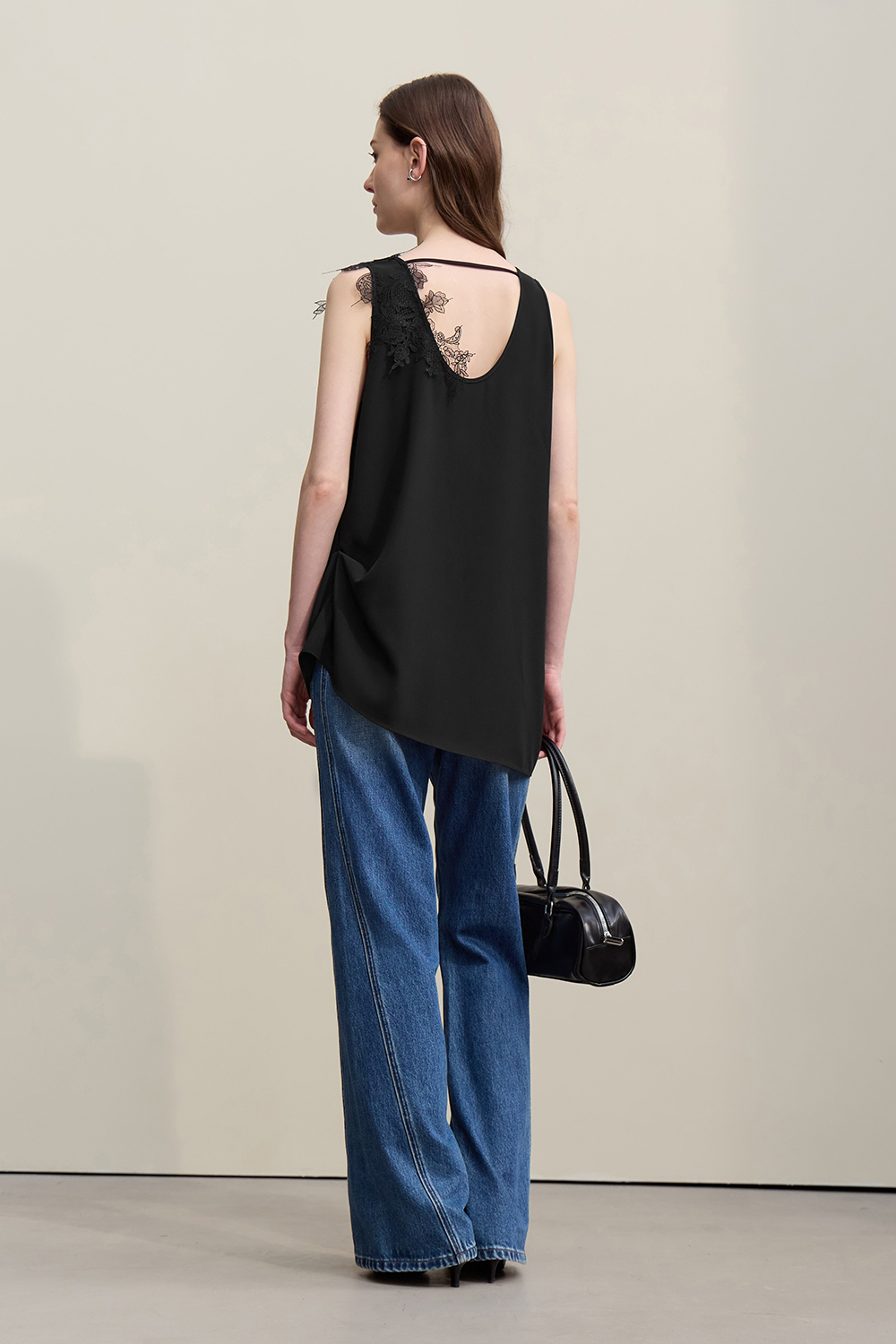 Lace Spliced Camisole
