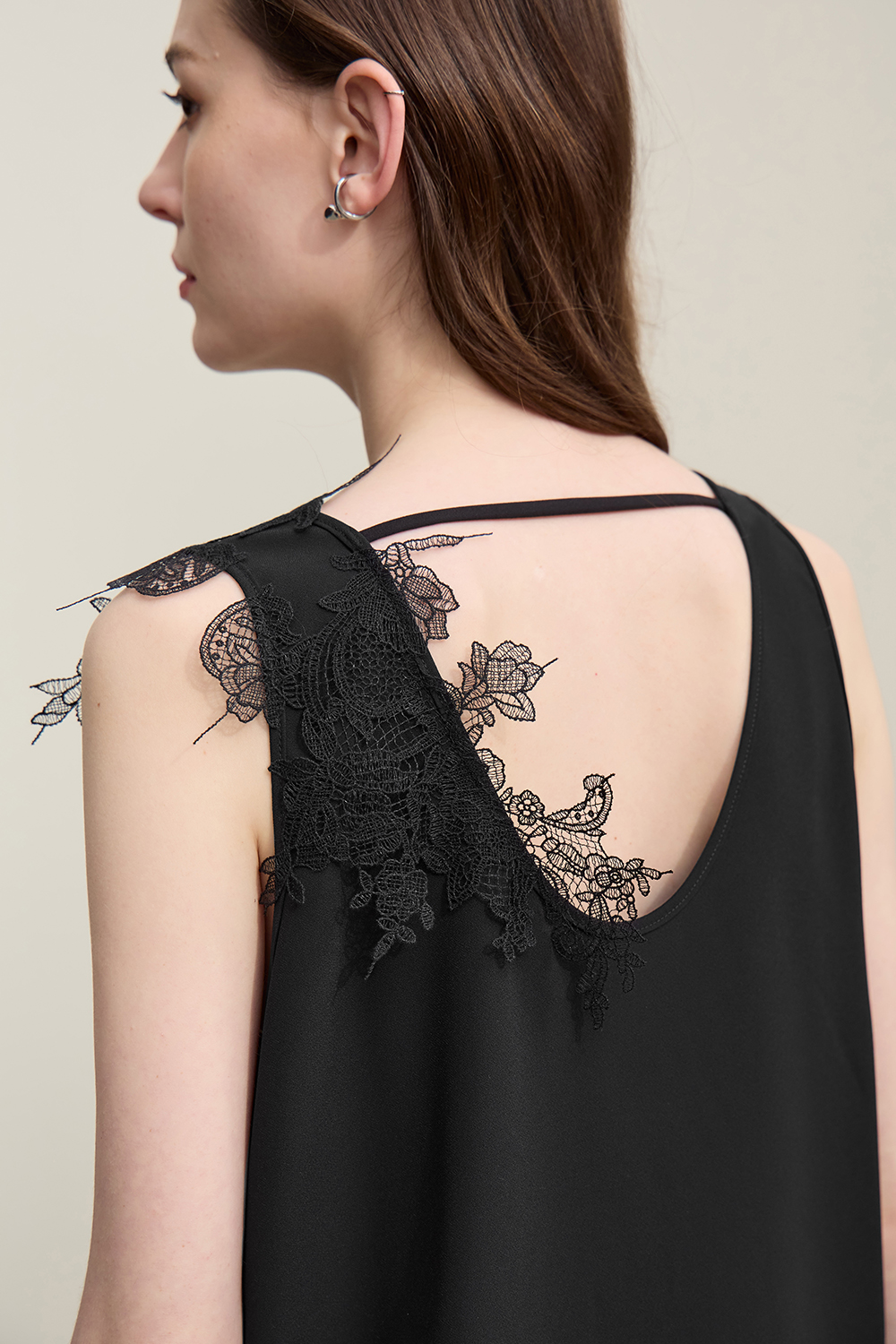 Lace Spliced Camisole