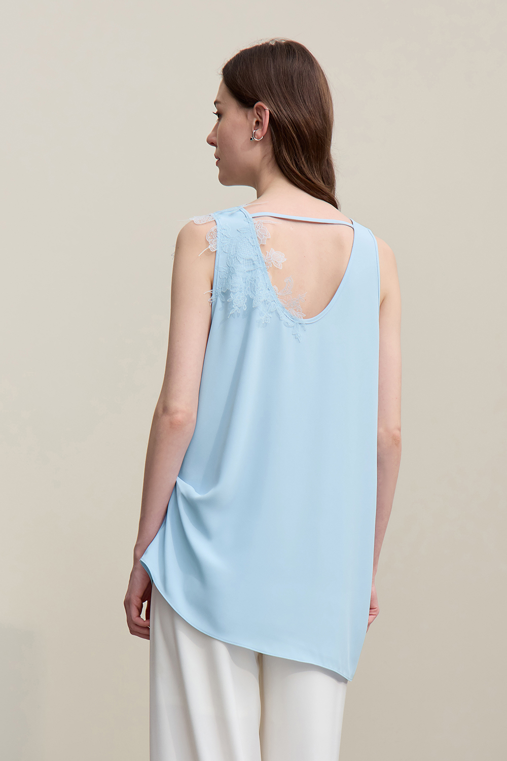 Lace Spliced Camisole