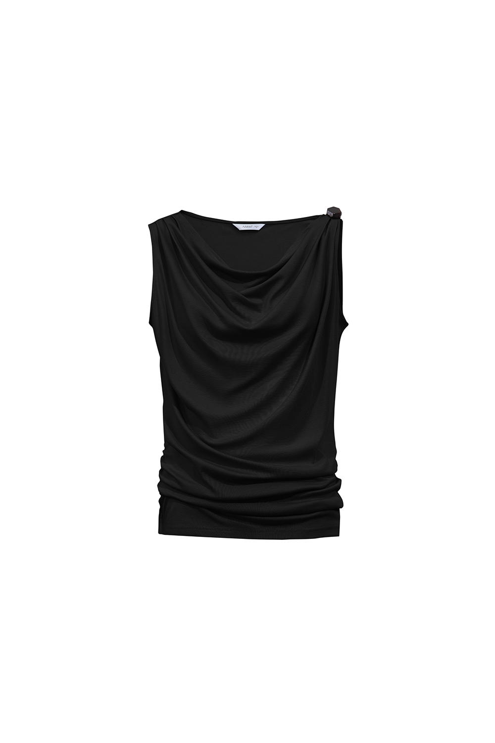Cowl Neck Draped Camisole|AMII