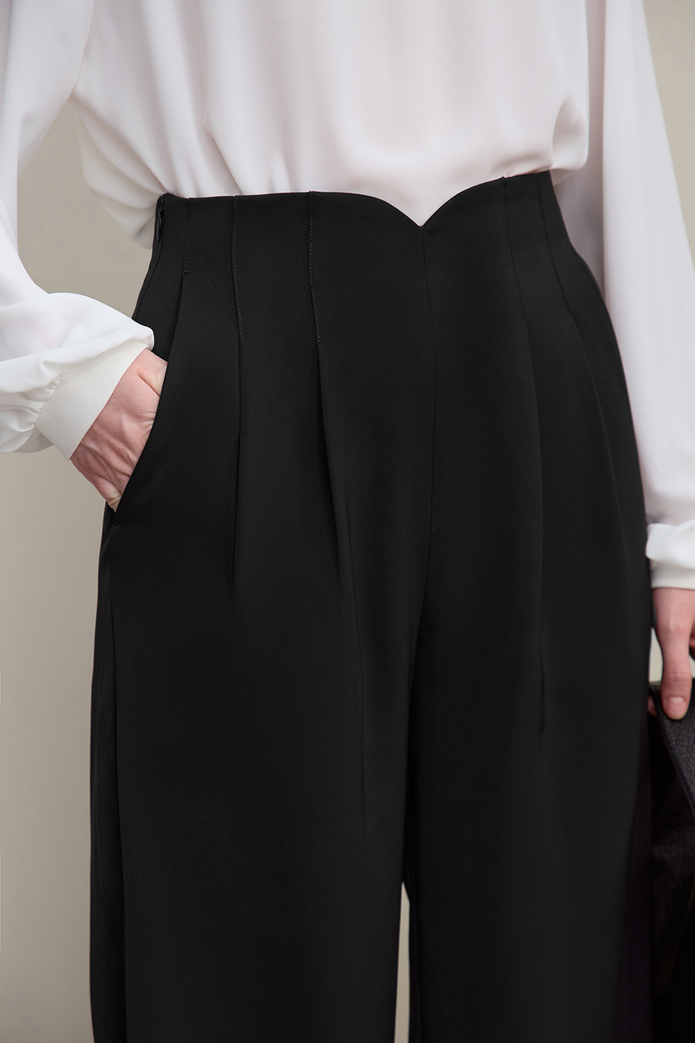 Commute Wide Leg Casual Pants